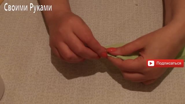 ЕЛКА из гофрированной бумаги своими руками