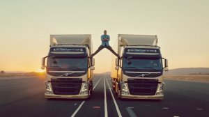 Volvo Trucks - The Epic Split feat. Van Damme (Live Test)