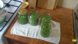 Как законсервировать зеленый горошек на зиму.