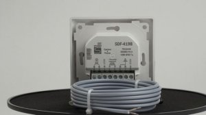 Терморегулятор SDF-419B серебро SPYHEAT