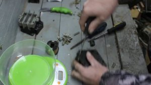 Разбор магнитного пускателя ПМЕ-211 .Есть серебро .Сколько в нем меди.