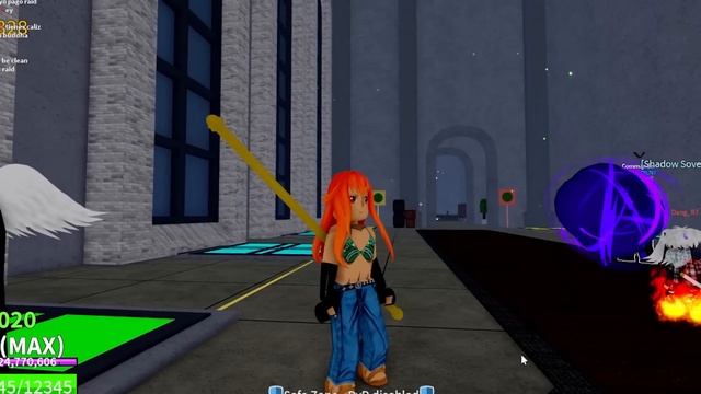 Becoming STRAW HAT NAMI in 24 Hours (Blox Fruits) смотреть онлайн