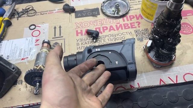Makita HR 2470. Про смазку для перфораторов. Какой и сколько