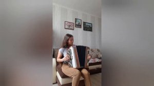 песня на баяне "Васильки" не судите строго, подбирала по слуху