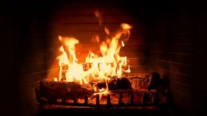 Легкая джазовая музыка / Камин