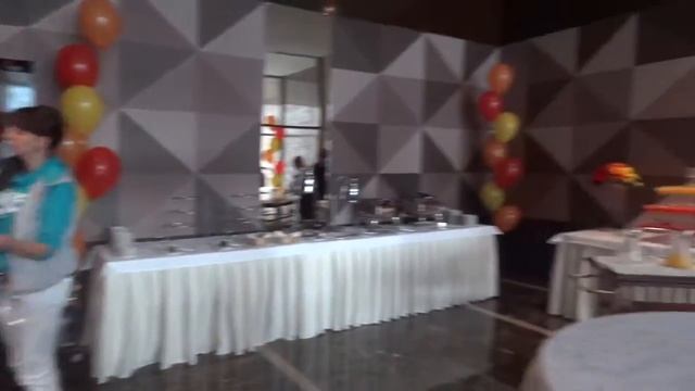 Оформление воздушными шарами, корпоративное мероприятие смотреть онлайн