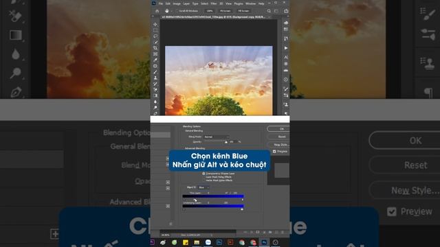 Thay nền trời và đồng nhất màu khi ghép cảnh trong photoshop смотреть онлайн