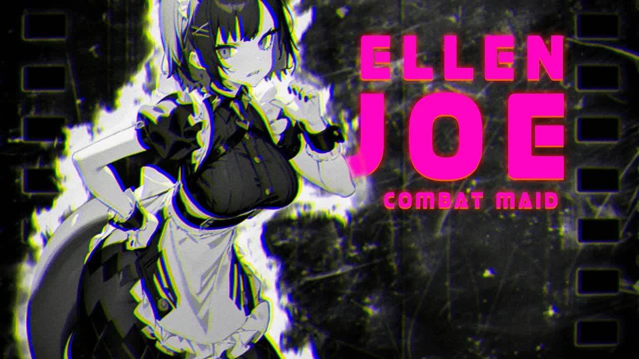 Ellen Joe Combat Maid №5 (Lyrics) ｜ Zenless Zone Zero ｜ dark synthwave alternative rock music