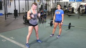 How To Do Man Makers with Dumbbells - CrossFit FYR