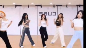 klaxon g-idle dance mirrored. #pink dream💖✨