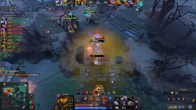 Миракл показал своего Пуджа с 6000 ХП! - Miracle Pudge 7.33 DOTA 2 смотреть онлайн