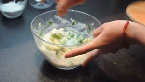 Соленые сырники с зеленью | Простые рецепты от CookingOlya