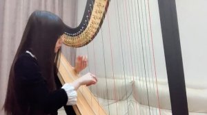 Kiss the Rain 雨的印记 Yiruma (Harp cover)