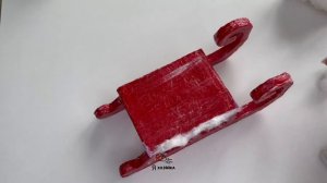 Мастер-класс - сани из картона. DIY. Новогодний букет из конфет своими руками.