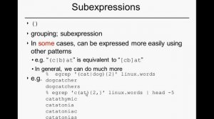 2013 10 1    Regular Expressions 10 Grouping and Memory of Earlier Pattern Number Metacharacter