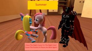 Tf2 Vs PonyVille ReBorn/Equstrian Exo s Realm NightMena (Me) Summer Theme