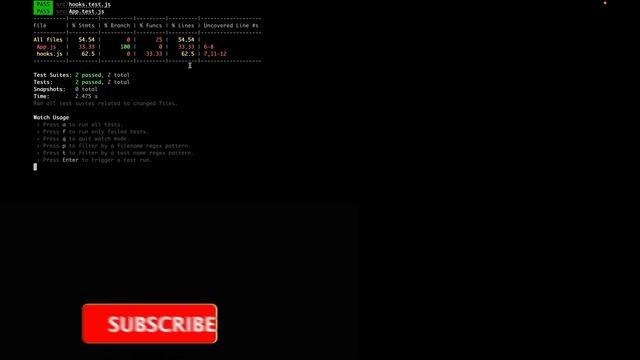 Start Writing ReactJs test | Test onClick | Find Out Which Part Of The Code Should Be Tested.