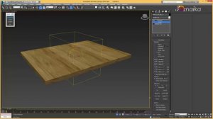 Как в 3d max назначить материал на объект и задать положение текстуры
