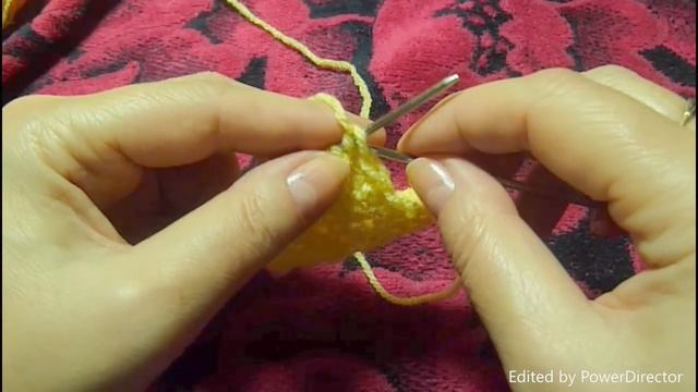 УЗОР ПРОСТОЙ СПИЦАМИ "ТРИ ИЗ ТРЕХ".Вязание  спицами. смотреть онлайн