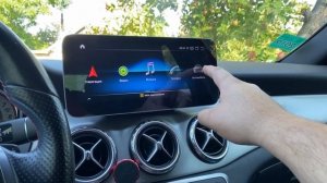 Как включить звук в PARAFAR Штатной магнитоле для Mercedes Benz GLA 2015