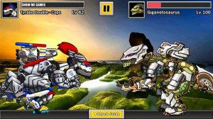 Dino Robot Battle Arena - 35 Dinosaur #2 - Max Lv 100 - Full Game Play