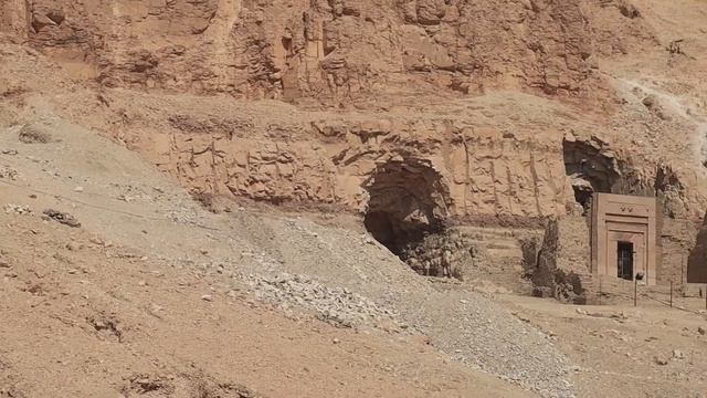 Египет. Луксор.  Храм Хатшепсут в Дель-эль-Бахри