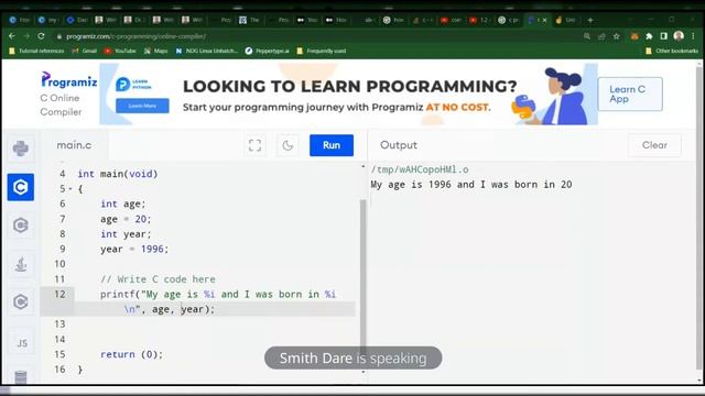 C Programming Introduction (Basic Structure Variables) - ALX PLD Discussion смотреть онлайн