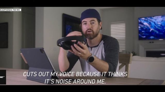 Bose | Bose Noise Cancelling Headphones 700 Microphone Demonstration смотреть онлайн