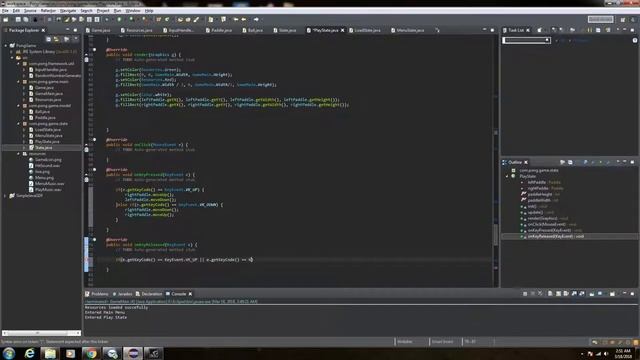 Java speed code Pong Game смотреть онлайн