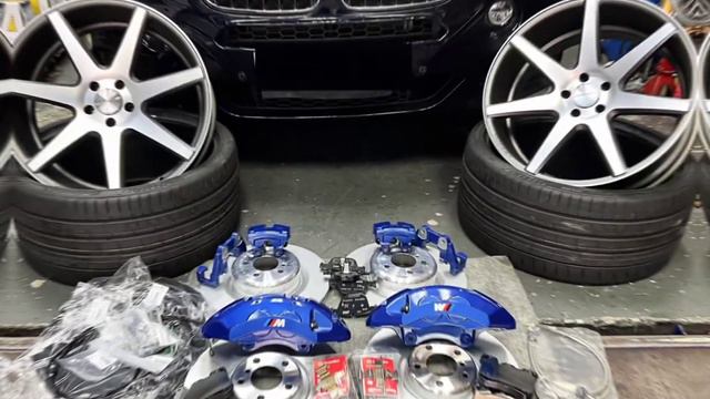 BMW F15 X5  x VOSSEN CV7 22inch + M-Performance Brake Kit
