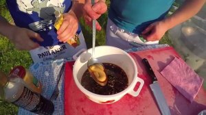 Куриные ножки жареные в казане