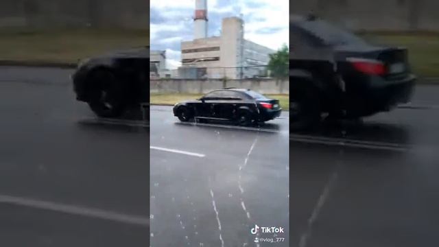 МОЯ ЧЁРНАЯ ПАНТЕРА BMW E60 525D | ЧЁРНЫЕ ДИСКИ 18 смотреть онлайн