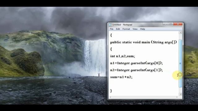 Command Line Arguments in Java