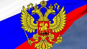 FOOTAGE ФУТАЖ LOOP -ФЛАГ И ГЕРБ РОССИИ