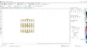 Простейший линейный бесшовный паттерн в CorelDraw