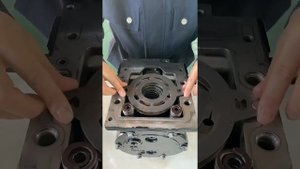 sauer danfoss 90L130 hydraulic pump assembly process