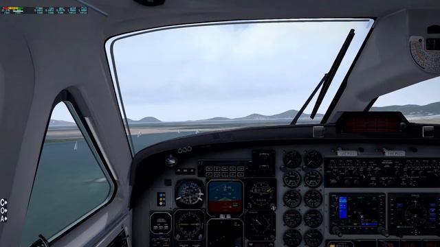 x plane 11 carenado B1900D полет по кругу TNCM смотреть онлайн