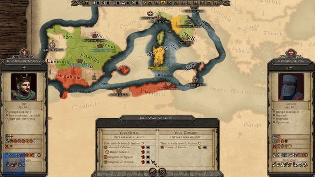 NORWAY-ENGLAND WAR! Medieval Kingdoms Total War 1212 AD: Norway Campaign Gameplay #3 смотреть онлайн