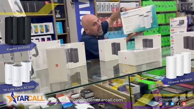 Wi-Fi Mesh System - TP-Link, Huawei And Xiaomi #najemstarcall