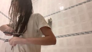 СТРИГУ ВОЛОСЫ?испортила? делаю стрижку BUTTERFLY?