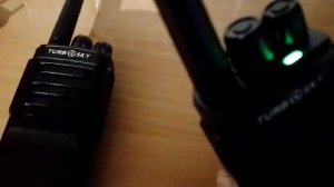 Рация Turbosky T45 Black / Рации 2 штуки в комплекте