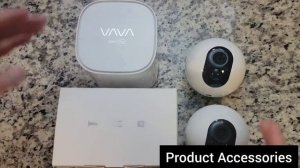 Wireless Camera | VAVA Cam Pro Outdoor Indoor 1080p - Unboxing Video