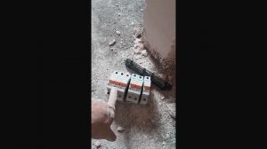 Монтаж электрощитка на втором этаже. Влог о стройке дома.