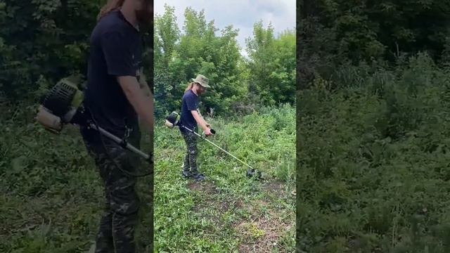 Очищаем заброшенный участок #дача #дачасадогород #заброшенныеместа #строимсами #стройка #ремонт
