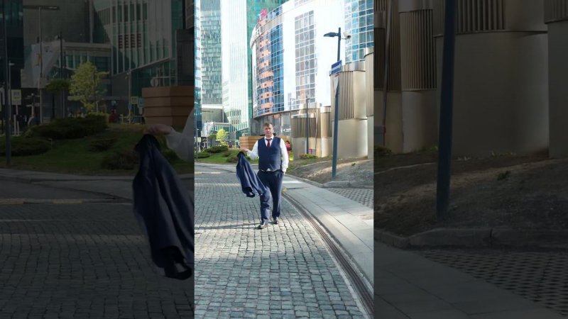 Свадебная прогулка в Зарядье и на территории Москва-Сити