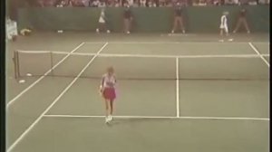 Chris Evert beats Bonnie Gadusek in Classic Ice Maiden Match - 1983 Deerfield Final