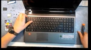 Разбор ноутбука ACER ASPIRE 5560G