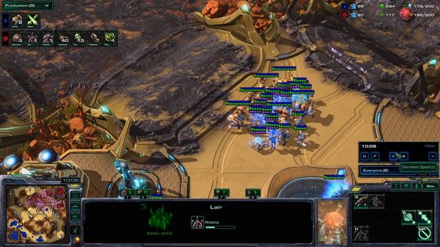 Protoss vs Zerg | Example game vs Grandmaster Neuro [Starcraft 2] смотреть онлайн