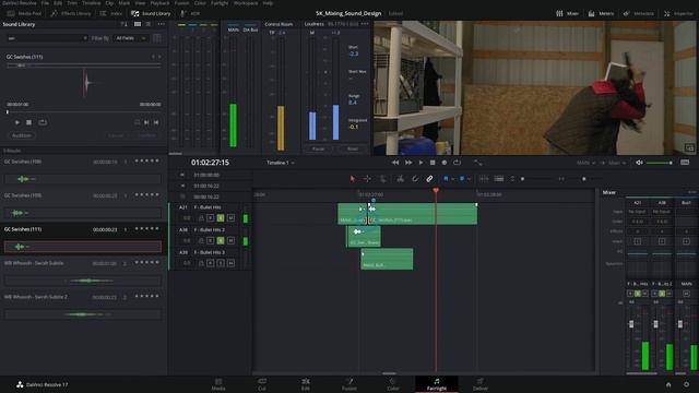 07K - Mixing - Additional Foley