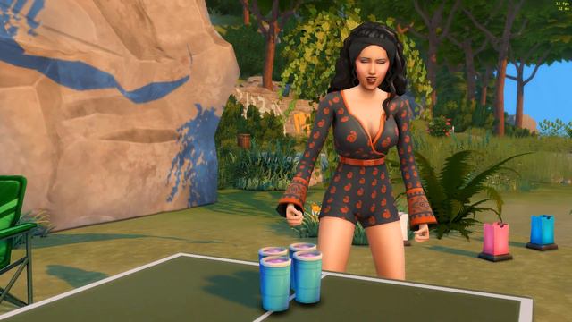 The Sims 4// Династия Disney// #3 - Кемпинг на утесах смотреть онлайн